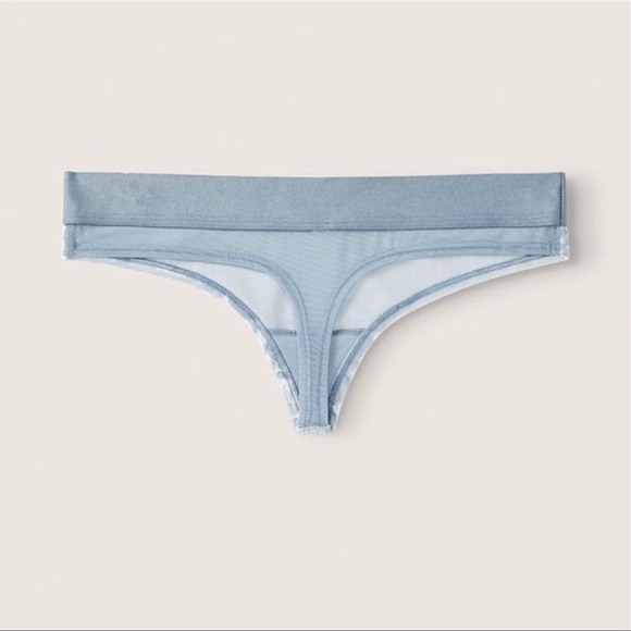 UNISEX PINK Victoria’s Secret VELVET THONG Underwear XL - Picture 4 of 13